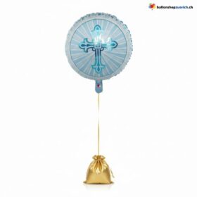 Taufe & Kommunion Ballon Heiliges Kreuz