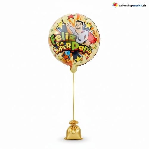 Vatertag Ballon Feliz Dia Super Papa