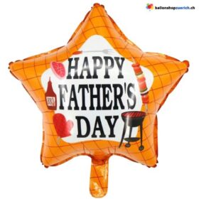 Vatertag Stern Ballon Geburtstag Vater Tag Bester Papa der Welt Vater Happy Father's Day Luftballon Heliumballon