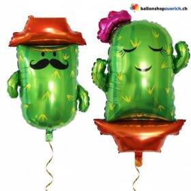 Folienballon Kaktus Mann oder Frau