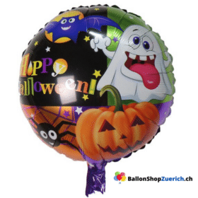 Happy Halloween Gespenst Spinne Kürbis Folienballon Party Kinder Ballon