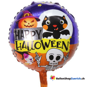 Happy Halloween Gespenst Skelett Kürbis Folienballon Party Kinder Ballon