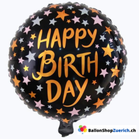 Happy Birthday Sterne Ballon Party Geburtstag