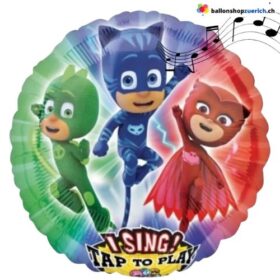 Grosser singender Folienballonn PJ Masks