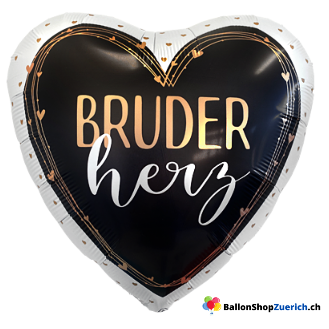 Bruder Herz Folienballon Party Glückwunsch Geburtstag Ballon Dekoration