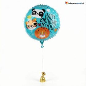 Happy Birthday Ballon Tiere & Zoo