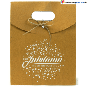 Borsa regalo "I migliori auguri per il tuo anniversario"