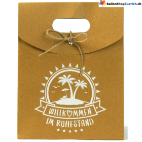 Sac cadeau « Bienvenue à la retraite » pour les retraités