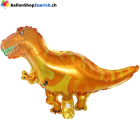 Dinosaurier Gold Gelb Mini 10 Zoll (ca. 25 cm) für Dekoration, Tischdekoration Füllung für Bobo-Ballon
