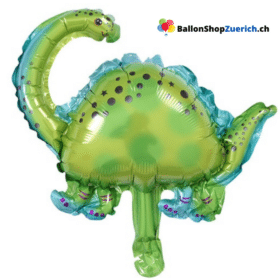 Dinosaurier Grün Mini 10 Zoll (ca. 25 cm) für Dekoration, Tischdekoration Füllung für Bobo-Ballon