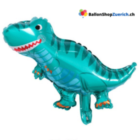 Dinosaurier Blau Mini 10 Zoll (ca. 25 cm) für Dekoration, Tischdekoration Füllung für Bobo-Ballon