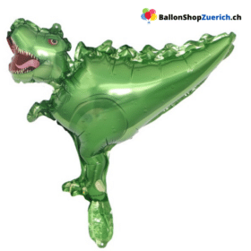 Dinosaurier Grün 2 Mini 10 Zoll (ca. 25 cm) für Dekoration, Tischdekoration Füllung für Bobo-Ballon
