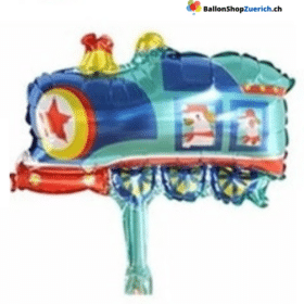 Mini locomotive de 25 cm (10 pouces environ) pour la décoration, la décoration de table, le remplissage de ballons Bobo