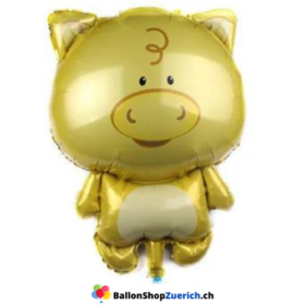 Goldiger Schwein Folienballon Glück Party Dekorationen Sau Ballon Partyballon Spielzeug Geburtstagsparty Dekoration Luftballon