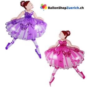 Grosser Folienballon Ballerina Mädchen Ballon Ballett Tänzerin Prinzessin Geburtstag Party Dekorationen Tanz