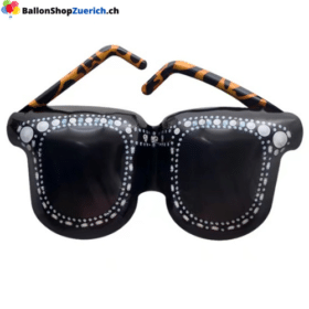 Sonnenbrille Folien Ballon Heliumballon Urlaub Holiday Sonne Musik 80er Disco