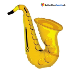 Grosser Folienballon Saxophone Helium Ballon Musik
