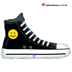 Emoji Sneaker Helium Ballon Turnschuh Smiley
