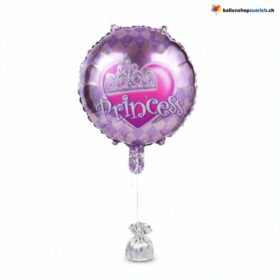 Princess Folienballon Lila