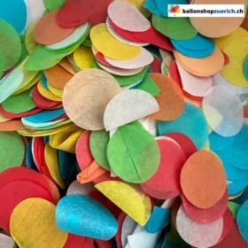 bunt Konfetti Multicolor Seiden-Papier