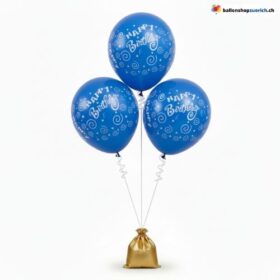 Geburtstag Ballons Bunt Latex