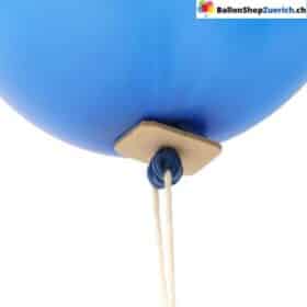 50 ökologische Ballonschnur mit Schnellverschluss Luftballon Schnellverschluss Schnellverschlüsse mit Band