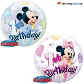 1. Geburtstag Mickey & Minnie Maus