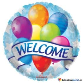 Ballon en aluminium BIENVENUE - Ballon en aluminium « Retournez l'amour » - Ballons gonflés à l'hélium pour fêtes d'aéroport