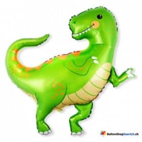 Luftballon Dino Dinosaurier Grün Kindergeburtstag Dekorationen Geburtstag Ballon