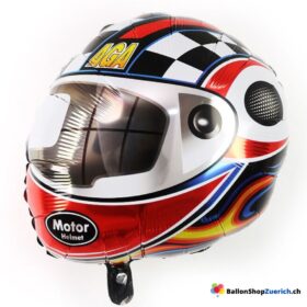 Motorrad Helm Luftballon Helium Ballon Moto Töff Folie