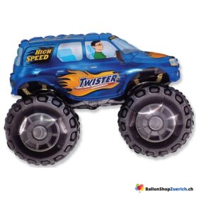Grosser Monstertruck Truck Cross Reely Ballon Kinder Dekoration Folien