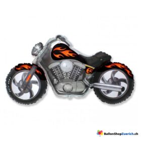 Motorrad "Harley" Luftballon Helium Ballon Moto Töff Folie