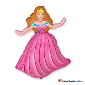 Folienballon Princessin Geburtstag Party Ballon Kinder Mädchen