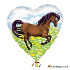 Pferd Herz Luftballon Kinder Ballon Party Geburtstag Geschenk