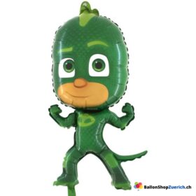 Luftballon PJ Masks Gekko Grün Geburtstag Party Ballon Dekoration Kinder Connor Amaya Greg Pyjamahelden