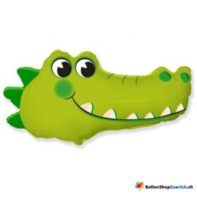 Krokodil Kopf Alligator Luft Folien Ballon Geburtstag Kinder Ballon Dekoration