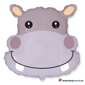 Luftballon Nilpferd Folien Luft Ballon Geburtstag Kinder Ballon Dekoration