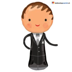 Luftballon Bräutigam Hochzeit Ballon Folienballon Dekoration Verlobung Jahrestag Silberne Gold Luft Ballon Love Liebe Party