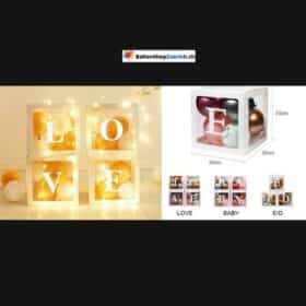 Scatola per palloncini AZ 0-9