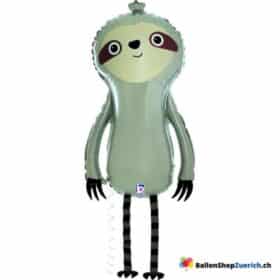 Faultier Walking Folien Ballon Airwalker Jungle Tier Zoo Australien Costa Rica