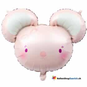 Luftballon Pink Maus Ratt