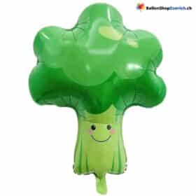 Brokkoli Broccoli Gemüse Folie Party Geburtstag Dekoration Essen Vegan Natur Luftballon Heliumballon