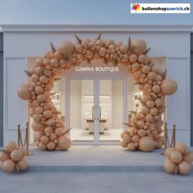 Ballongirlande Aprikose 106 Stück Set Ballon Bogen Party