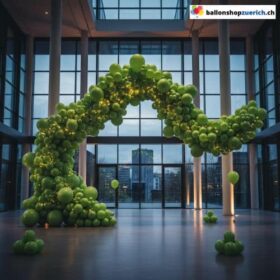 Ballongirlande Retro Sage Salbei Grün 106 Stück Set Ballon Bogen Party