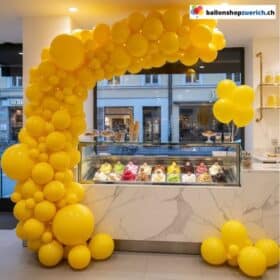 Ballongirlande Zitronengelb 106-teilig