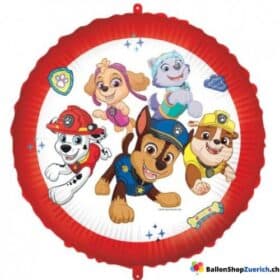 Paw Patrol Rot Hunde, Chase, Marshall, Rocky, Zuma, Rubble, Skye, Patrol Ballon Party Geburtstag Geschenk Luftballon