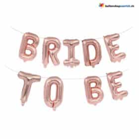 Ghirlanda "Futura sposa", palloncini in foil con lettere, matrimonio, San Valentino, fidanzamento, decorazione per feste, palloncini d'amore