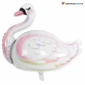 Grande cigno, palloncino, festa, giungla, spiaggia, compleanno, matrimonio, baby shower, festa di genere 