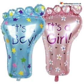 Balloon It's a Boy Girl BoysGirl Foot