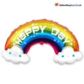 Ballon arc-en-ciel, nuages ​​« Joyeux Jour », ballon sourire, cadeaux pour enfants, jouets pour mariages, décoration pour fête d'anniversaire, baby shower, CSD Fierté LGBTQ+